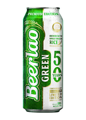 bia lào xanh beerlao green
