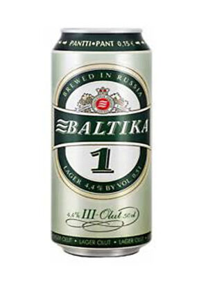 bia nga baltika số 1 4.5%