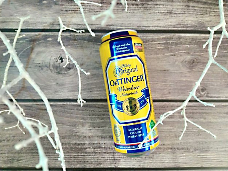 bia oettinger weissbier béo 4.9%