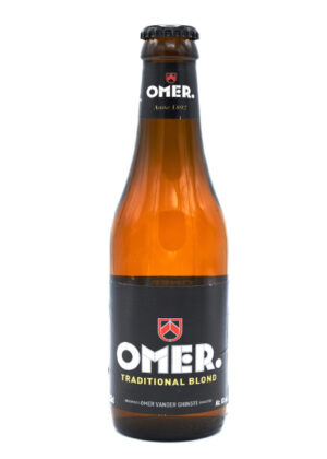 bia omer traditional blond 8% chai 330ml