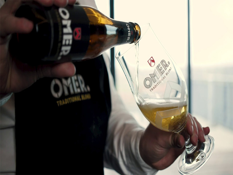 bia omer traditional blond 8% chai 330ml bia omer traditional blond 8% chai 330ml