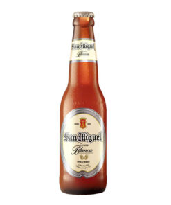 bia san miguel cerveza blanca 5.4%