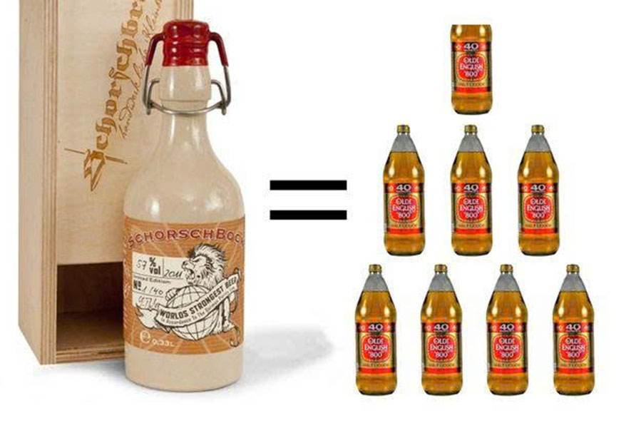 Bia schorsch bock 57 độ: Huyền thoại bia đức mạnh nhất thế giới