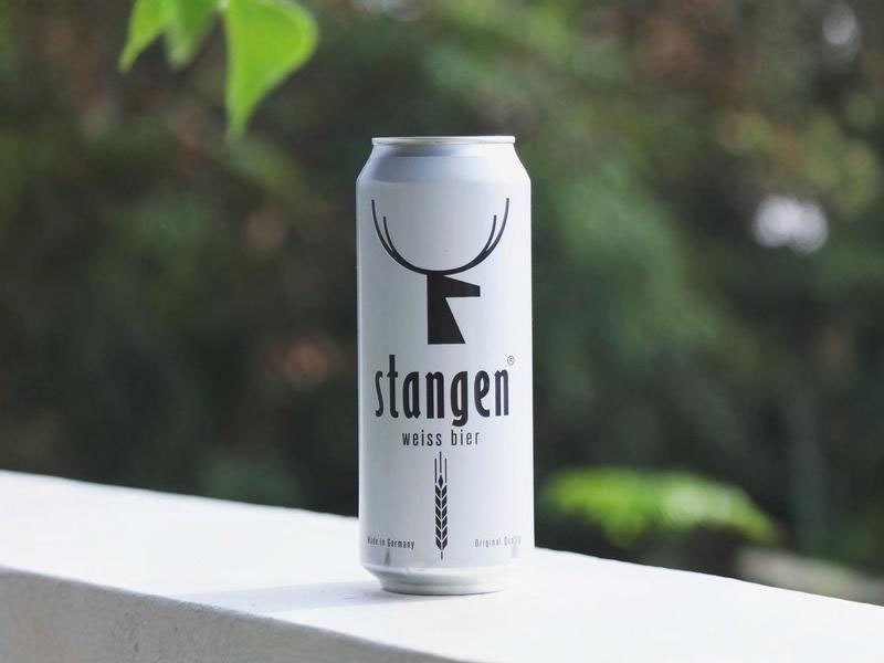 Bia stangen weiss bier 4.9