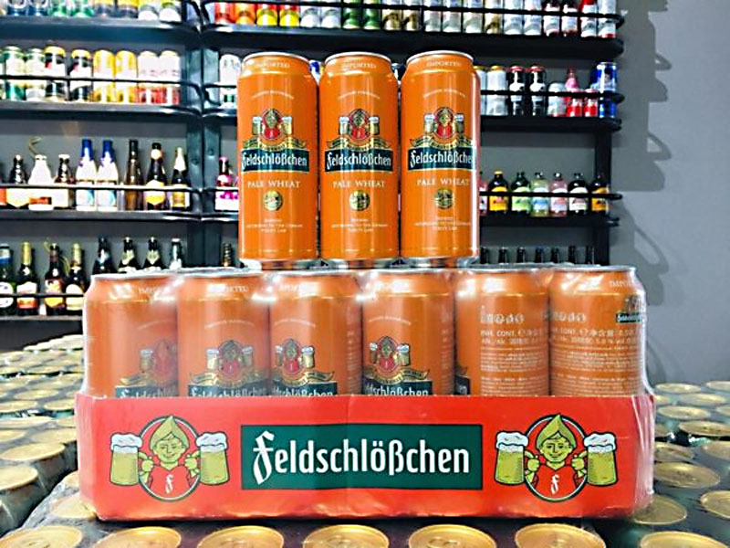 bia feldschlobchen pale wheat 5%