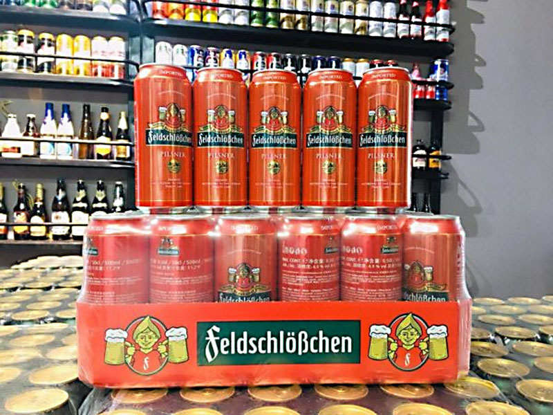bia feldschlobchen pilsner 4.9%