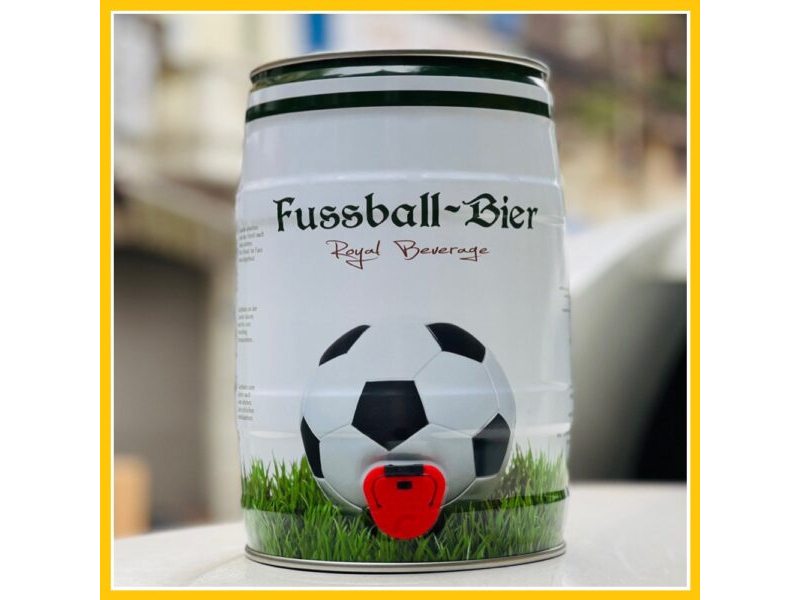 Bia fussball 5.1% đức bom 5l Bia fussball 5.1% đức bom 5l