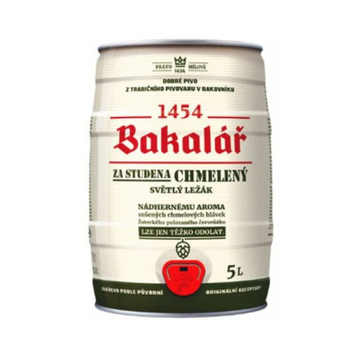 bia bakalar dry hopped lager 5.2%– bom 5l
