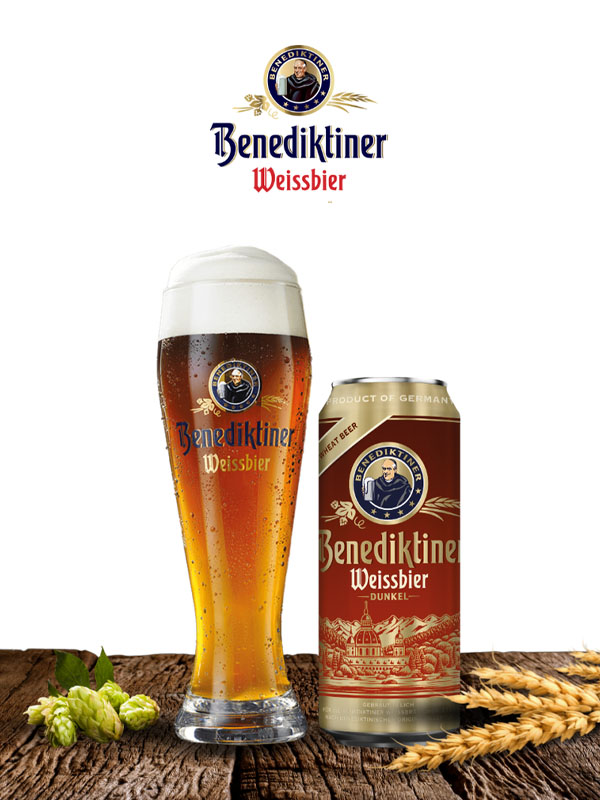 bia benediktiner weissbier dunker 5.4% lon