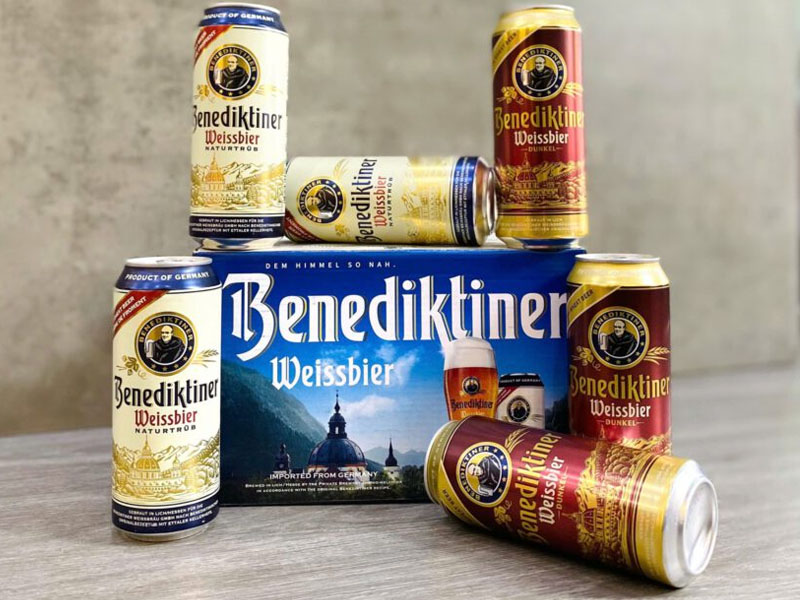 bia benediktiner weissbier dunker 5.4% lon