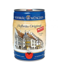 Bia hofbrau original 5,1% đức bom 5l