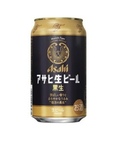bia tươi asahi black 350ml