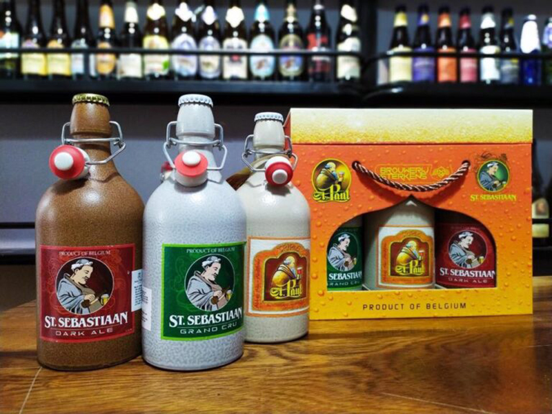 combo 5 chai bia sứ cao cấp 500ml
