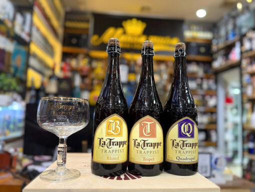Combo 6 chai bia la trappe thầy tu 750ml