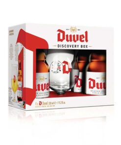 combo bia duvel 4 chai tặng 1 ly