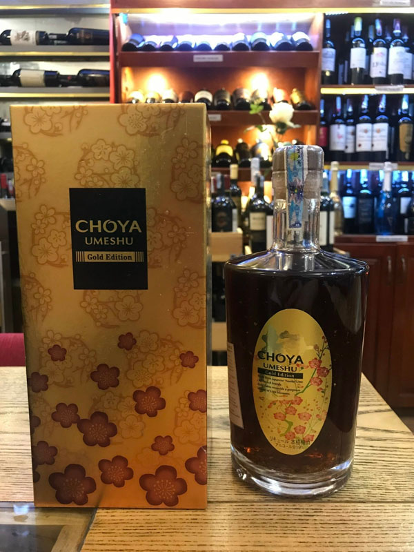 rượu nhật choya umeshu gold edition