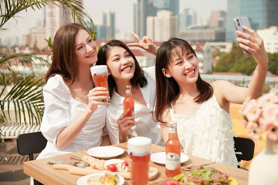 Bia hoa quả hoegaarden: Rosée, peach - chính hãng, giá tốt 2026