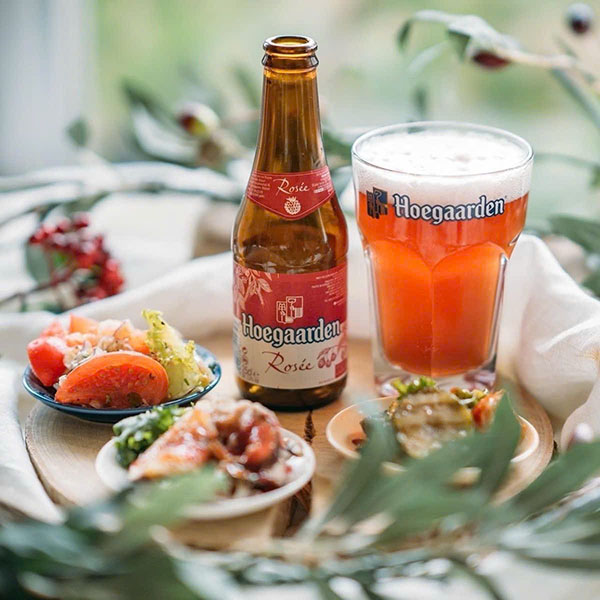 top bia hoa quả hoegaarden ngon nhất: rosée, peach chính hãng!