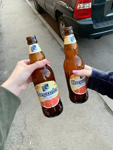 top bia hoa quả hoegaarden ngon nhất: rosée, peach chính hãng!