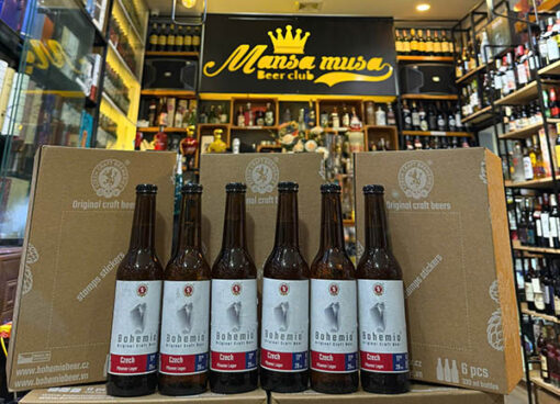 combo 6 chai bia bohemia czech pilsener lager