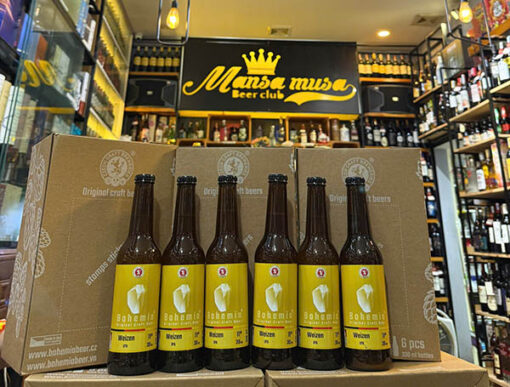 combo 6 chai bia bohemia weizen ipa 5,6%