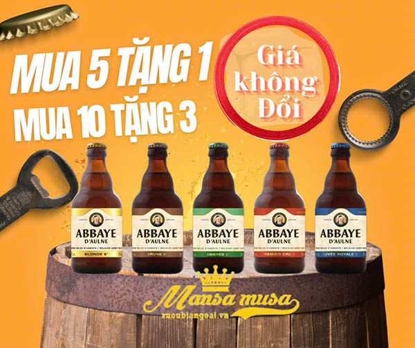 Đánh giá bia bỉ abbaye triple dark - Mua 12 tặng 1