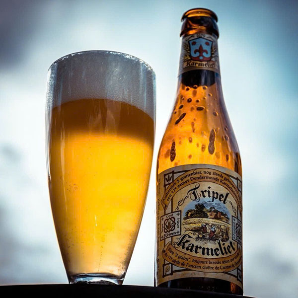 bia bỉ tripel karmeliet: hộp quà tết 4 chai sang trọng