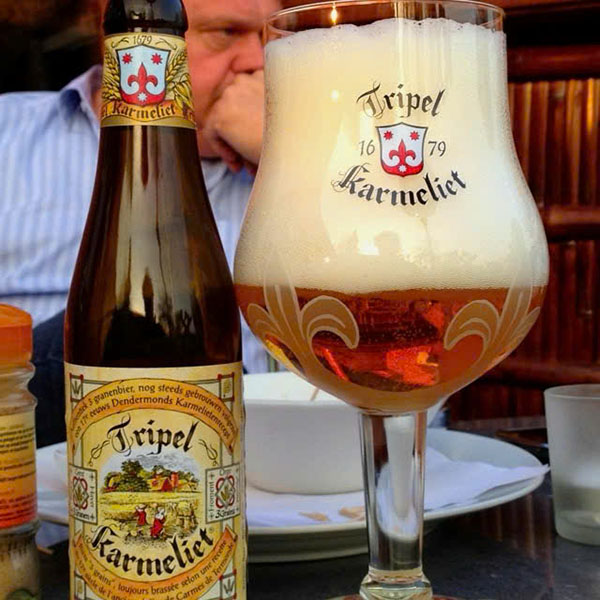 hộp quà tết 4 chai bia tripel karmeliet: đẳng cấp biếu tặng