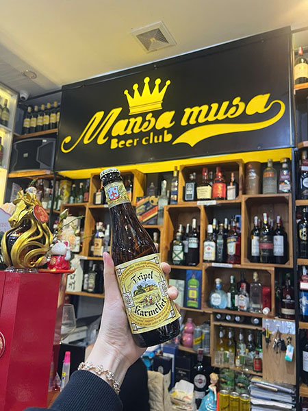 hộp quà tết 4 chai bia tripel karmeliet: đẳng cấp biếu tặng