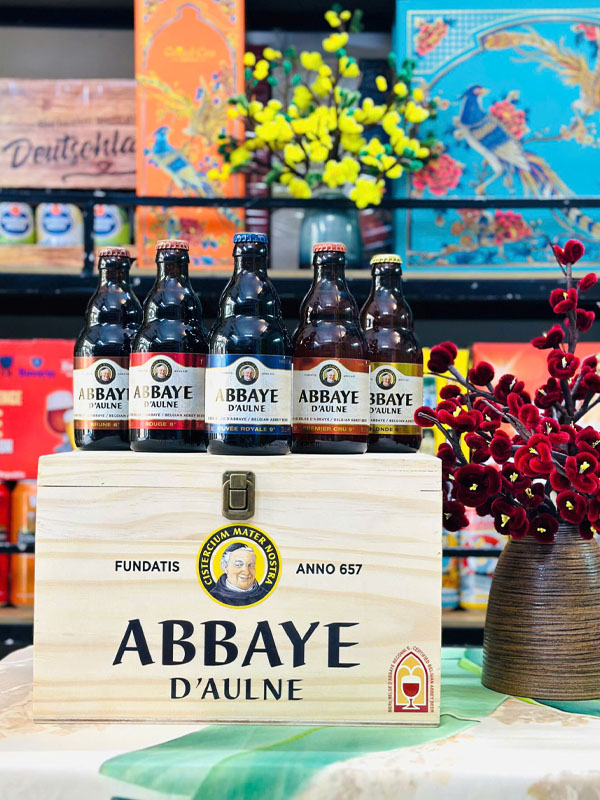 hộp quà 12 chai bia abbaye hộp quà 12 chai bia abbaye