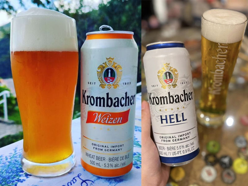 hộp quà 12 lon bia krombacher hộp quà 12 lon bia krombacher