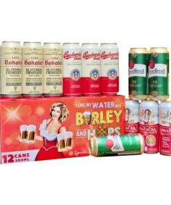 hộp quà 12 lon bia tiệp