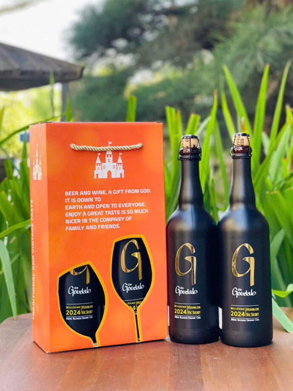 hộp quà 2 chai bia cao cấp g de goudale hộp quà 2 chai bia cao cấp g de goudale