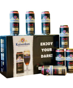 hộp quà 24 lon bia kaiserdom dark