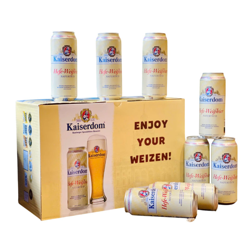hộp quà 24 lon bia kaiserdom hefe weizen