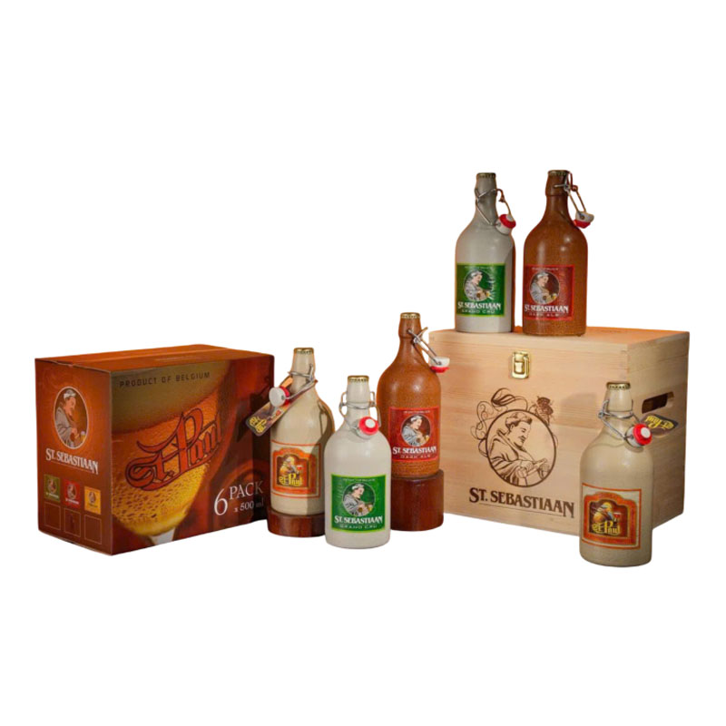 hộp quà 6 chai bia sứ bỉ