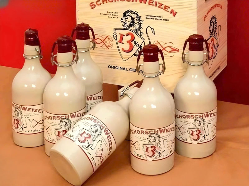 hộp quà 6 chai bia sứ schorschbock hộp quà 6 chai bia sứ schorschbock