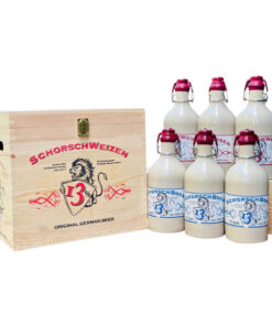 hộp quà 6 chai bia sứ schorschbock