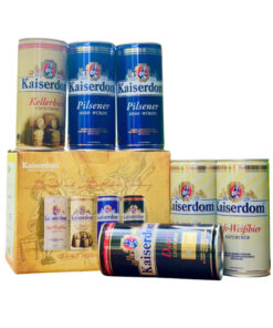 hộp quà 6 lon bia kaiserdom bigsize 1l