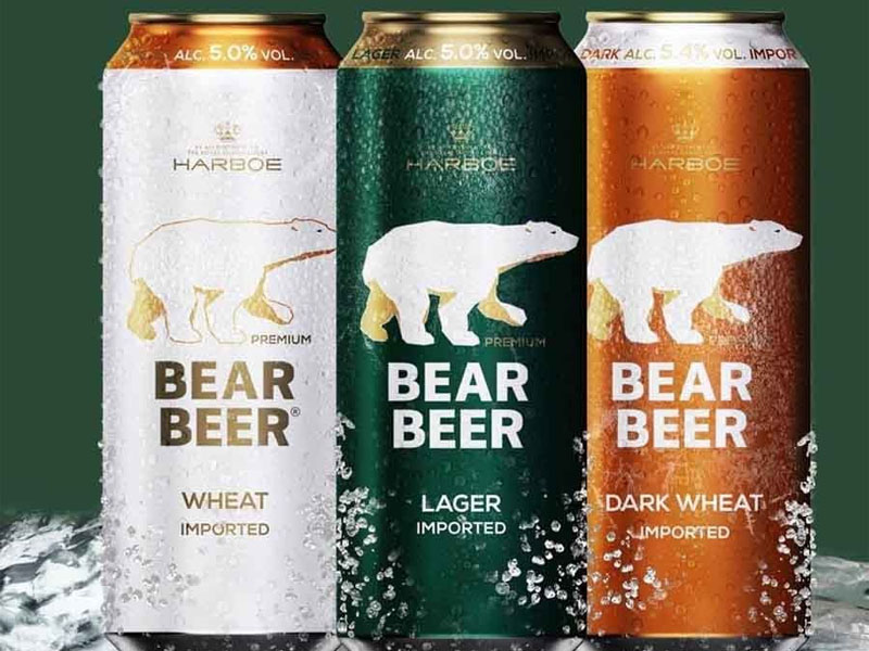 hộp quà 8 lon bia gấu hộp quà 8 lon bia gấu