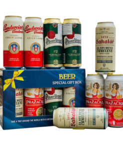 hộp quà 8 lon bia tiệp