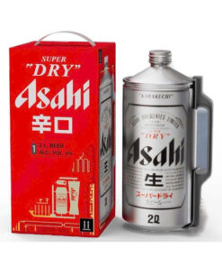 hộp quà bia asahi 2l