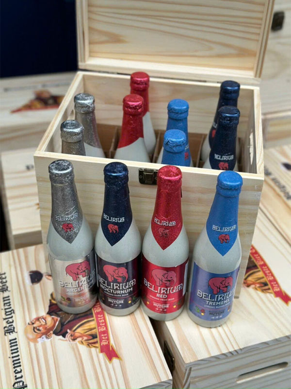 hộp quà bia delirium