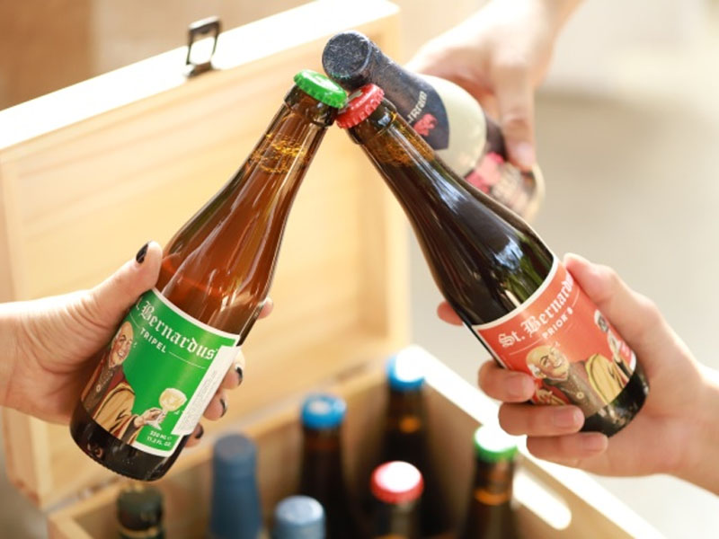 hộp quà bia premium belgian