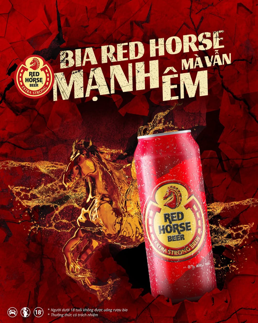 bia red horse 500ml