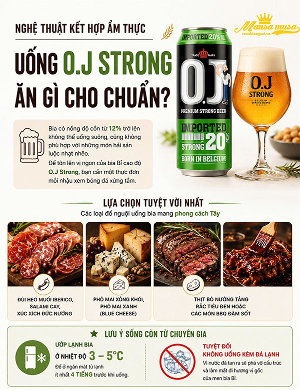 bia bỉ cao độ oj strong nhập khẩu chính hãng, giá tốt nhất