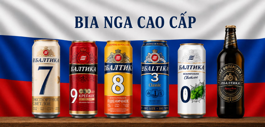 Bia nga cao cấp