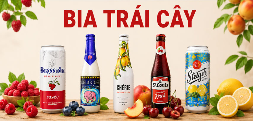 Bia trái cây